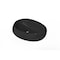 Castello Usa Rosaria Porcelain Wall Mounted Sink No Hole - Black CB-RC-WM-P-BLK-M-NH - alternate 2